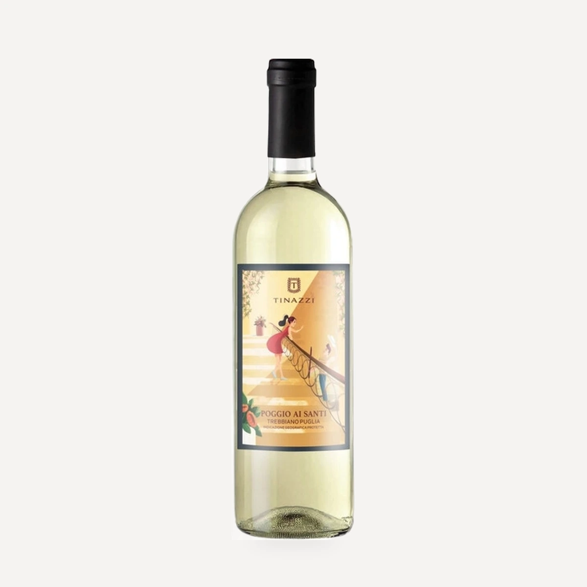 Poggio Ai Santi Trebbiano Puglia IGP wine — Tinazzi winery — Dionysus