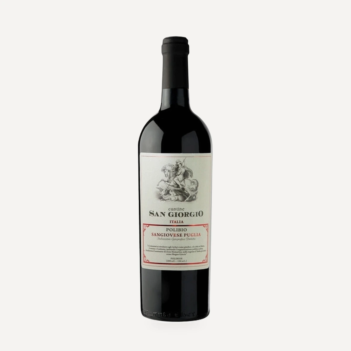 Polibio Sangiovese Puglia IGP wine — Tinazzi winery — Dionysus