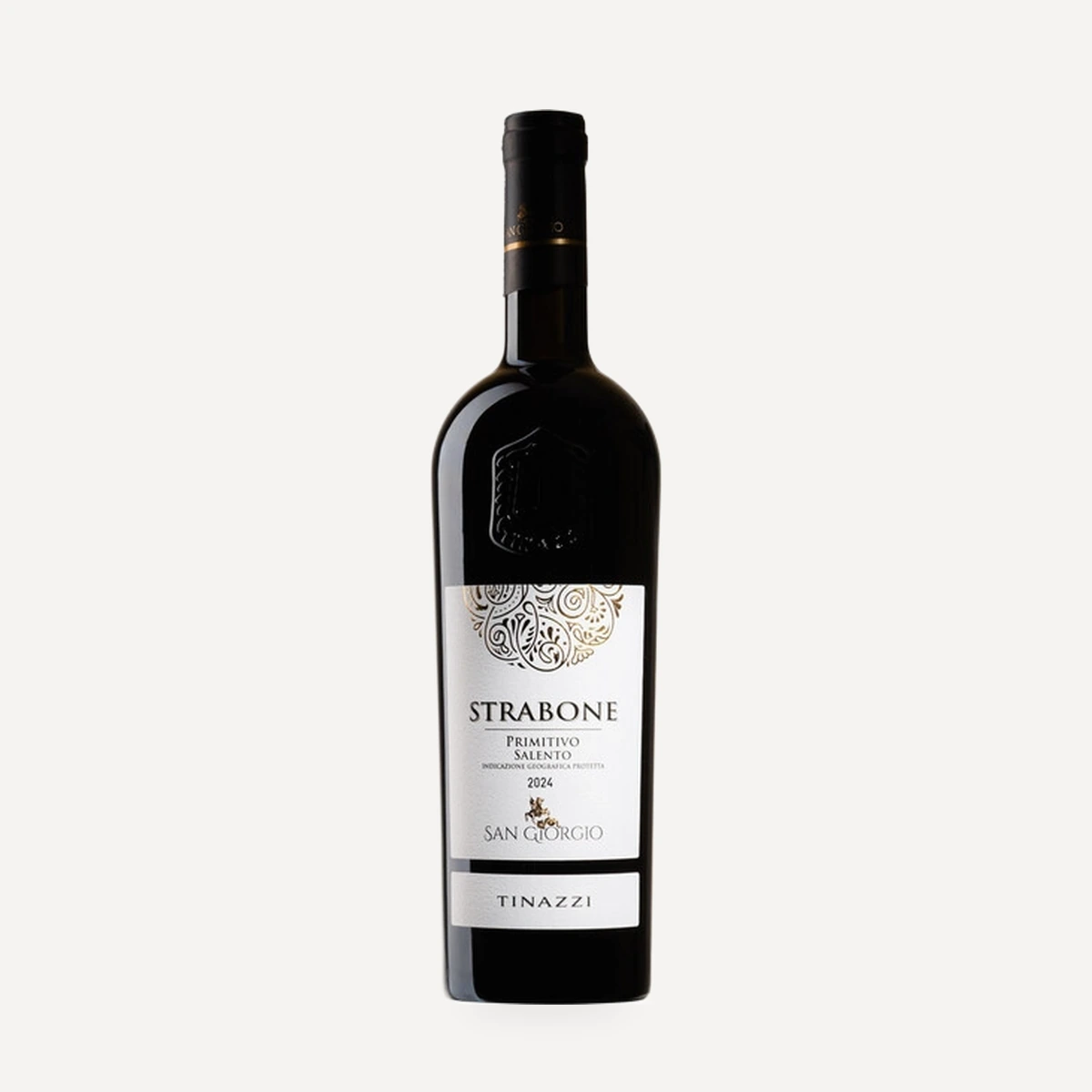 Strabone Primitivo Salento IGP wine — Tinazzi winery — Dionysus