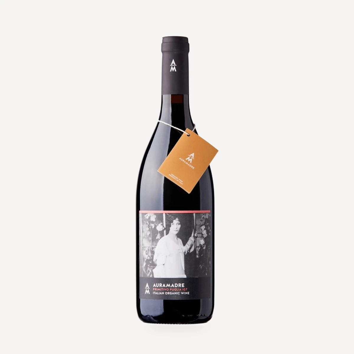 Auramadre Primitivo Puglia IGT wine — Tollo winery — Dionysus