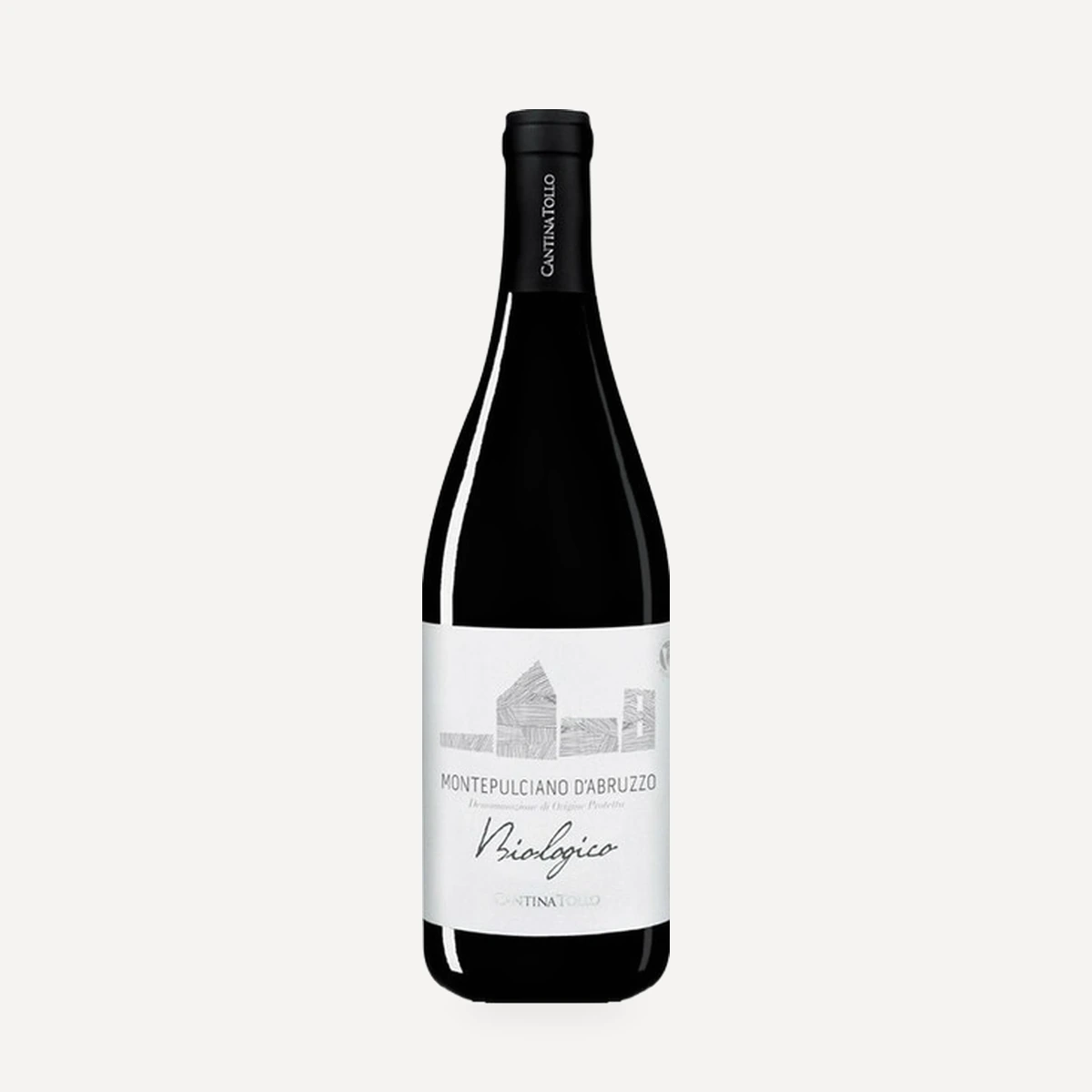 Biologico Montepulciano d'Abruzzo Label Houses DOP wine — Tollo winery — Dionysus