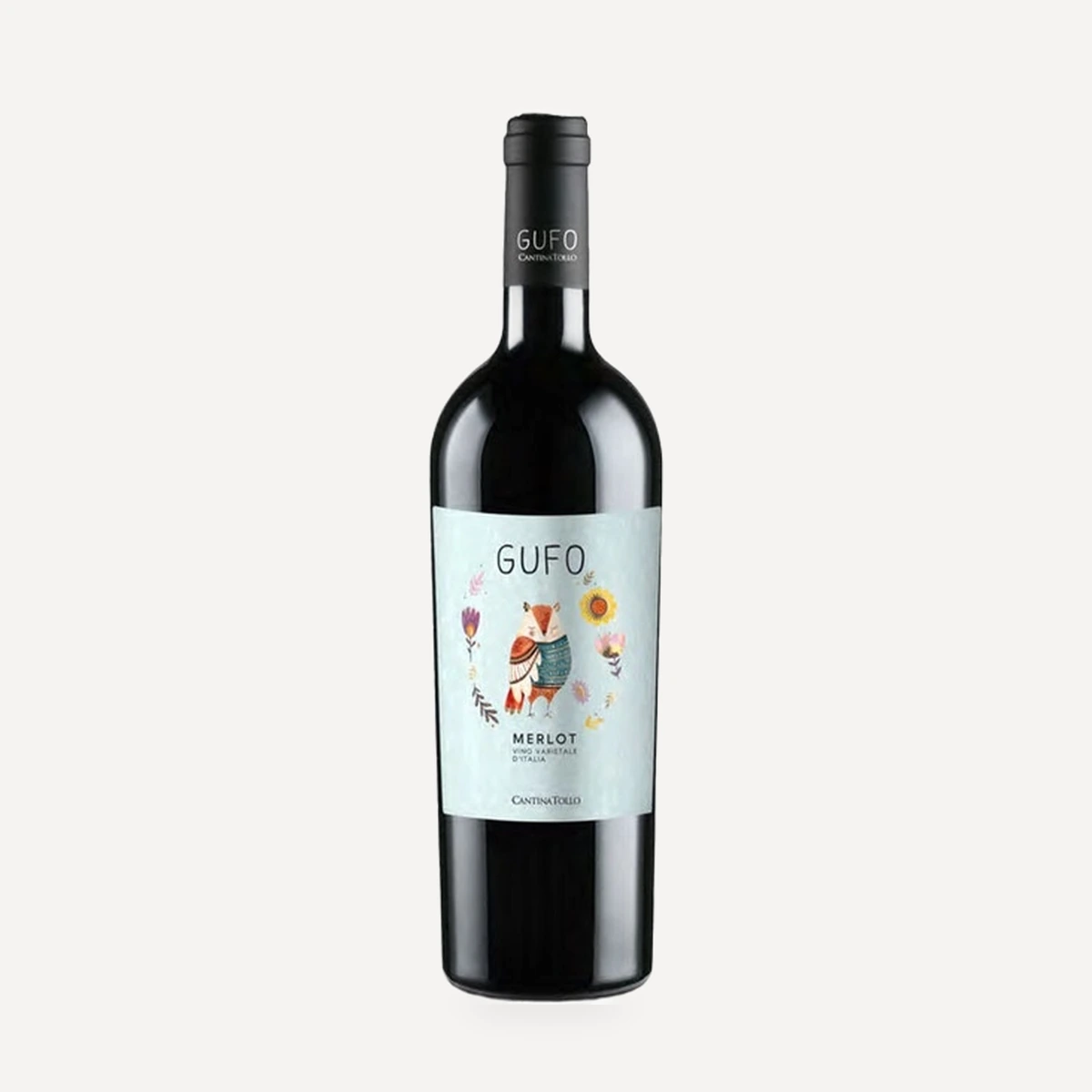 Gufo Merlot wine — Tollo winery — Dionysus