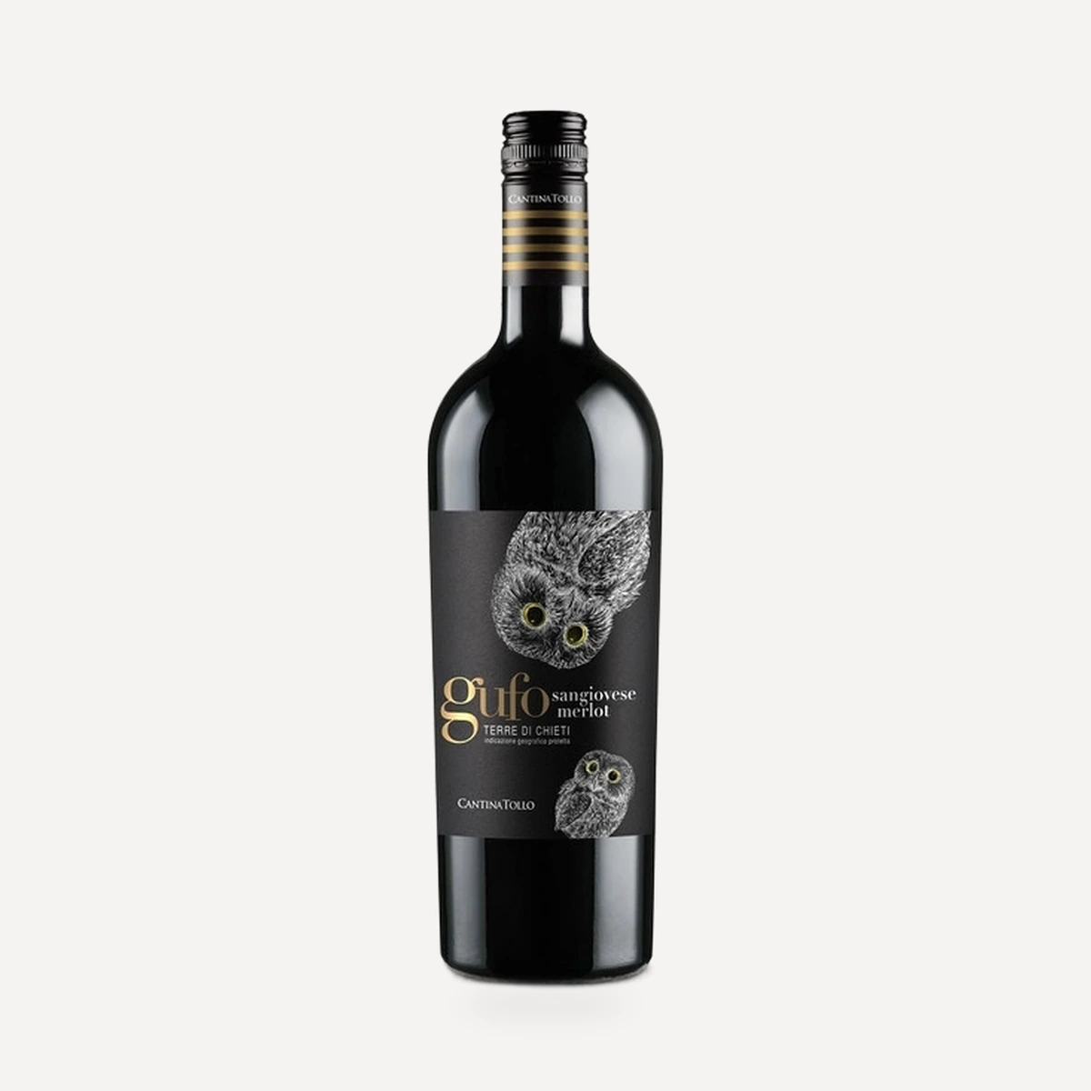 Gufo Sangiovese-Merlot Terre di Chieti IGT wine — Tollo winery — Dionysus