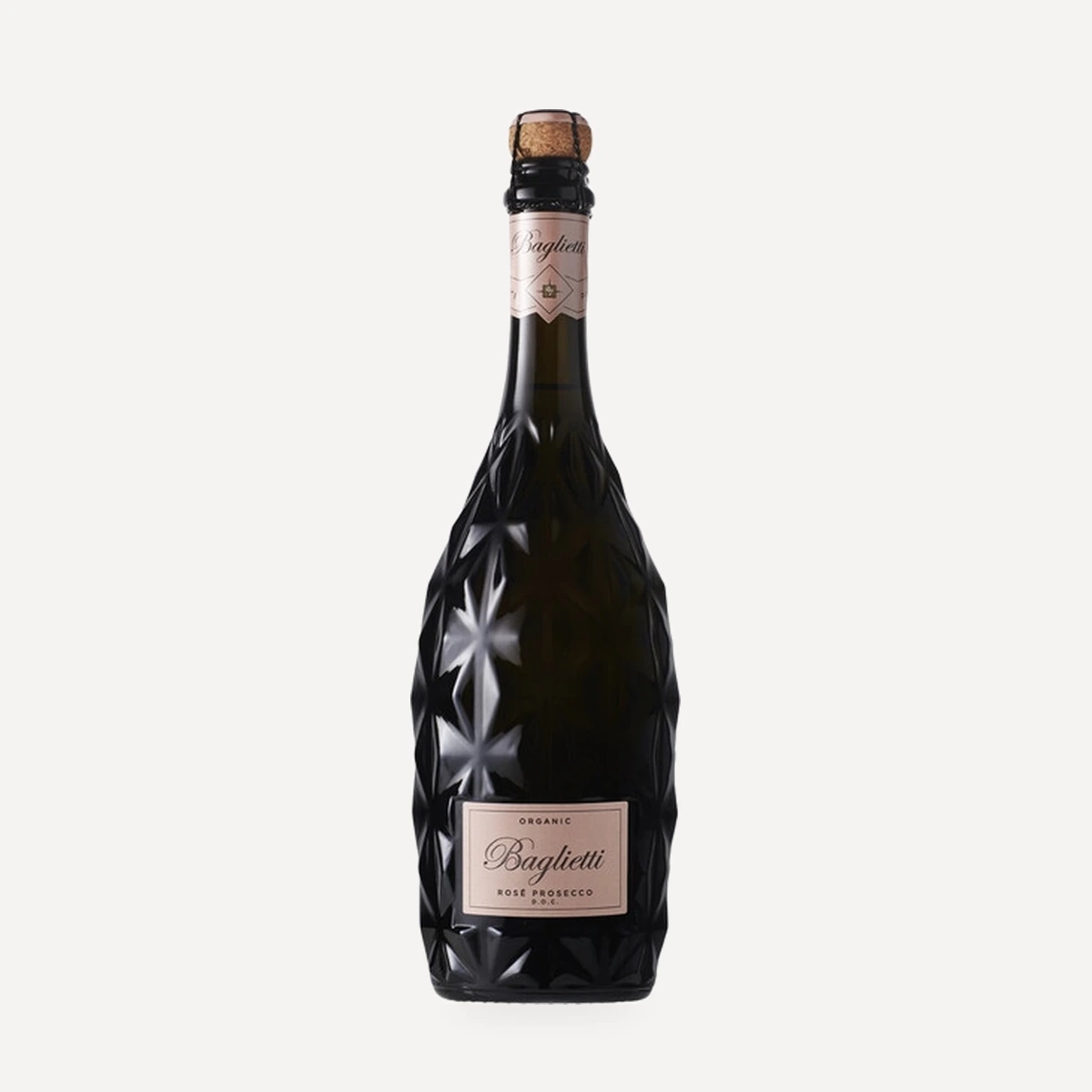 Baglietti Rose Extra Dry Organic Prosecco DOC wine — Tombacco winery — Dionysus