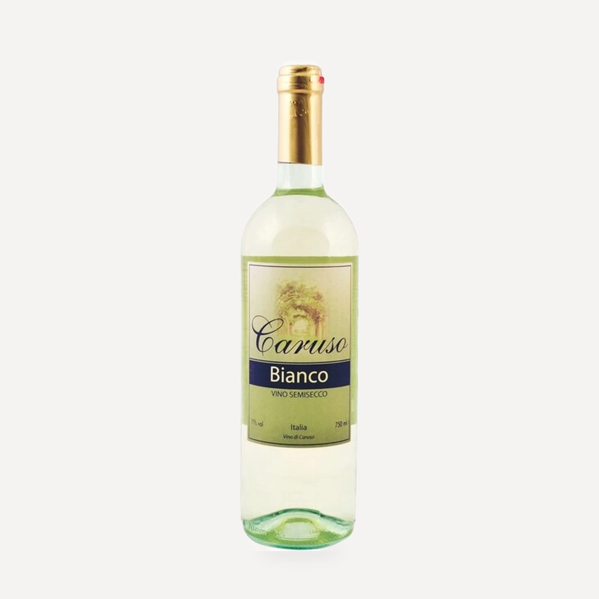Caruso Bianco Semisecco wine — Tombacco winery — Dionysus
