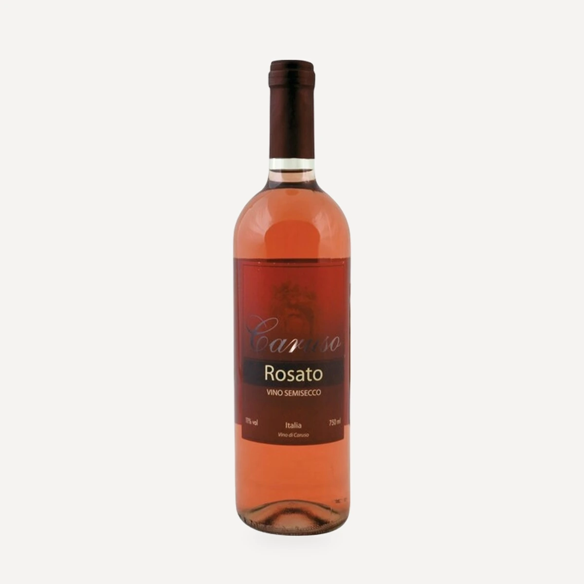 Caruso Rosato Semisecco wine — Tombacco winery — Dionysus