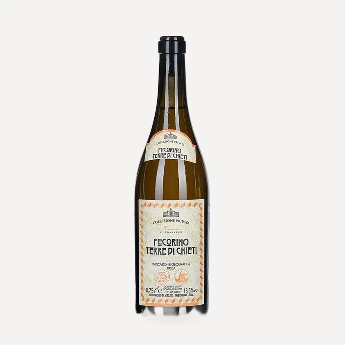 Collezione Privata Pecorino Terre di Chieti IGT wine — Tombacco winery — Dionysus