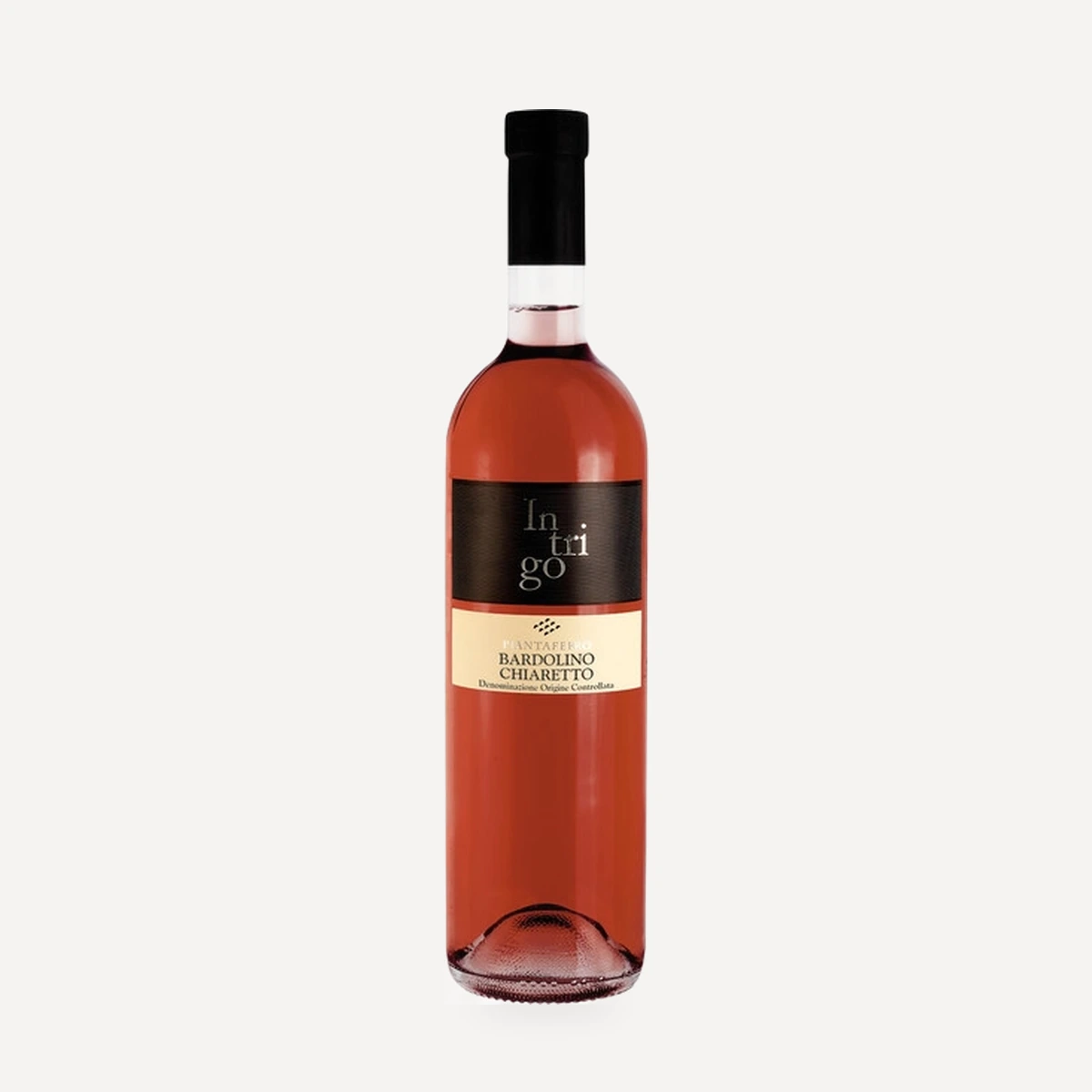 Intrigo Bardolino Chiaretto DOC wine — Tombacco winery — Dionysus