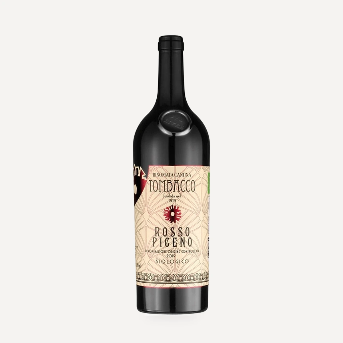 Rosso Piceno Biologico DOC wine — Tombacco winery — Dionysus