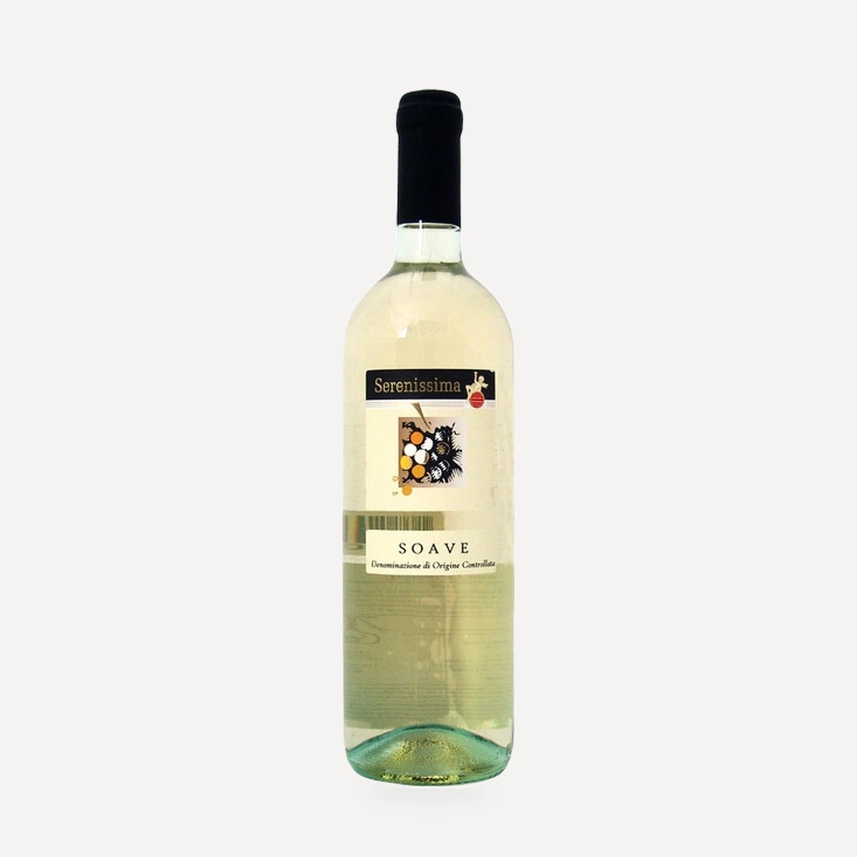 Serenissima Soave DOC wine — Tombacco winery — Dionysus