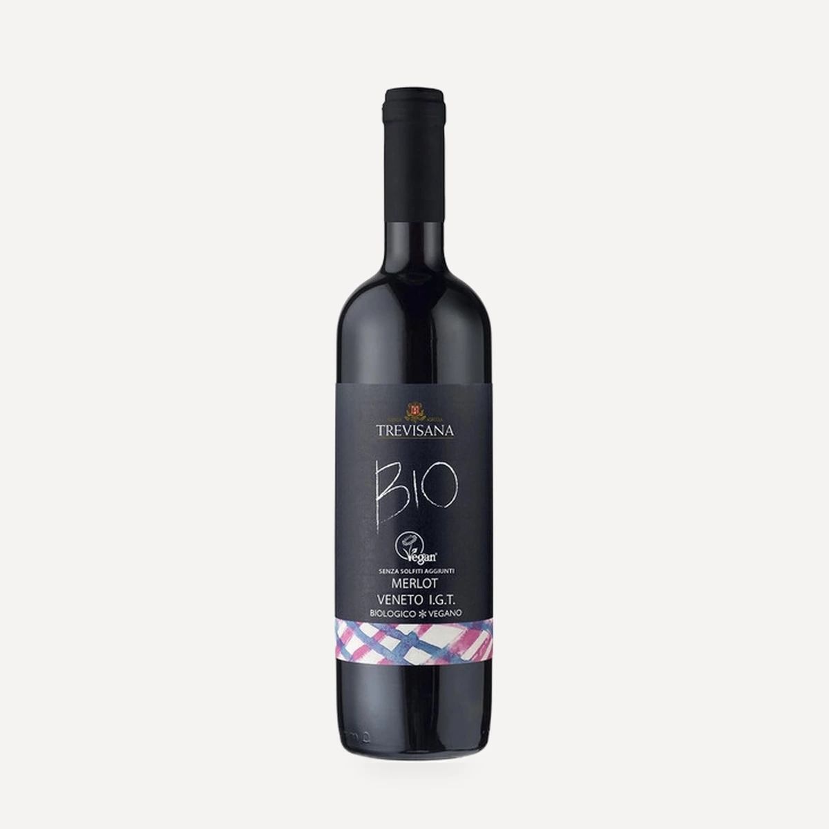 Trevisana Merlot Veneto Bio Vegan IGT wine — Tombacco winery — Dionysus
