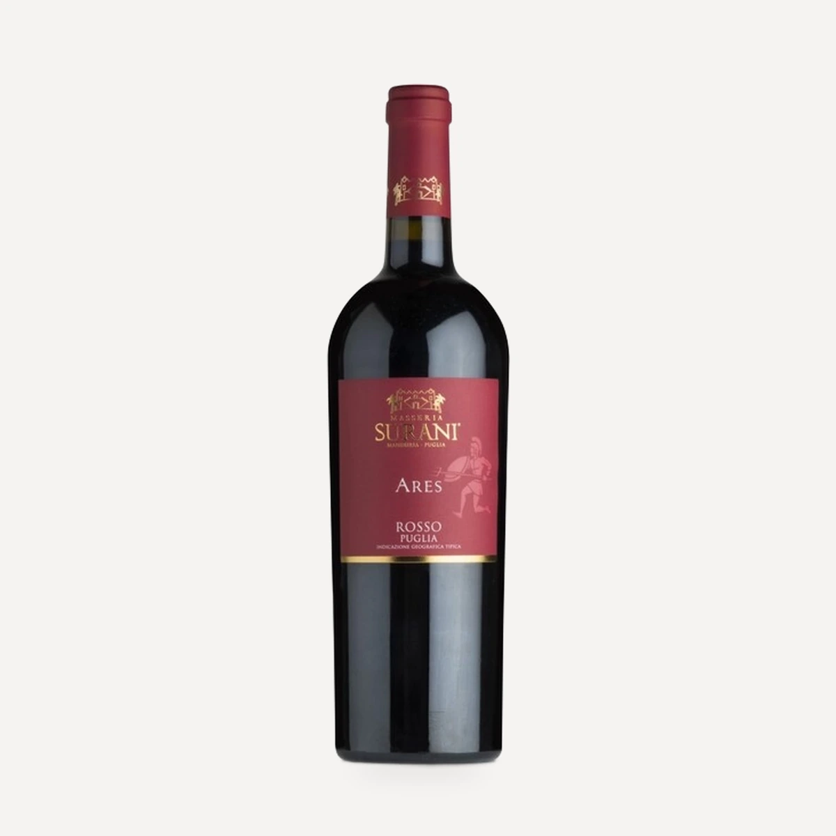Ares Rosso Puglia IGT wine — Tommasi winery — Dionysus