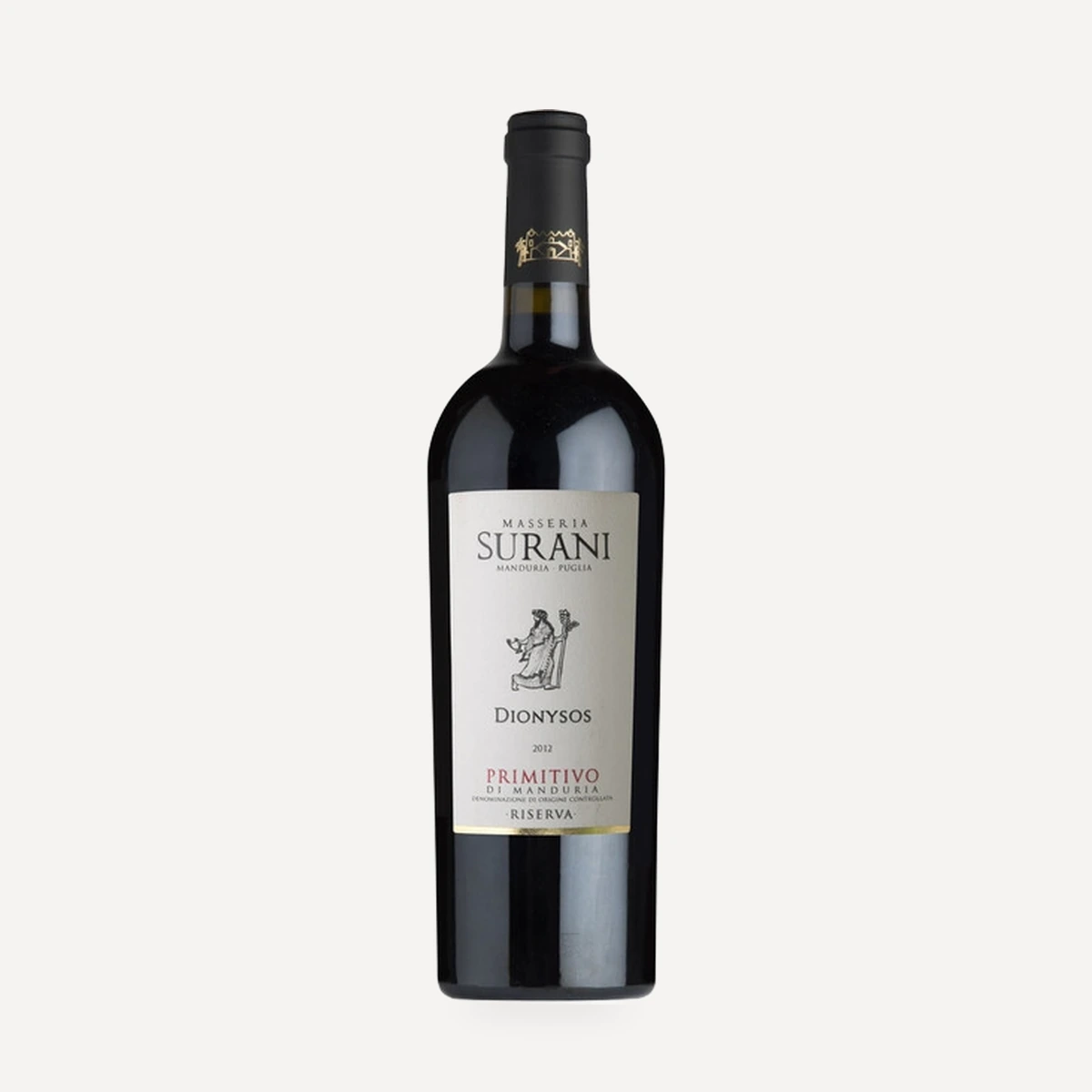 Dionysos Primitivo di Manduria Riserva DOC wine — Tommasi winery — Dionysus