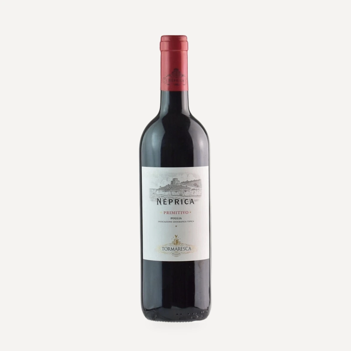 Neprica Primitivo wine — Tormaresca winery — Dionysus