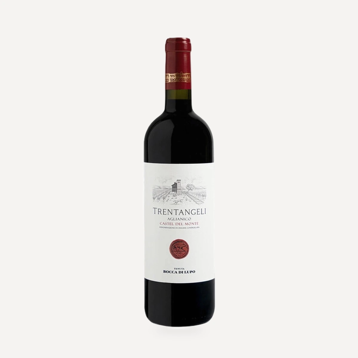 Trentangeli wine — Tormaresca winery — Dionysus