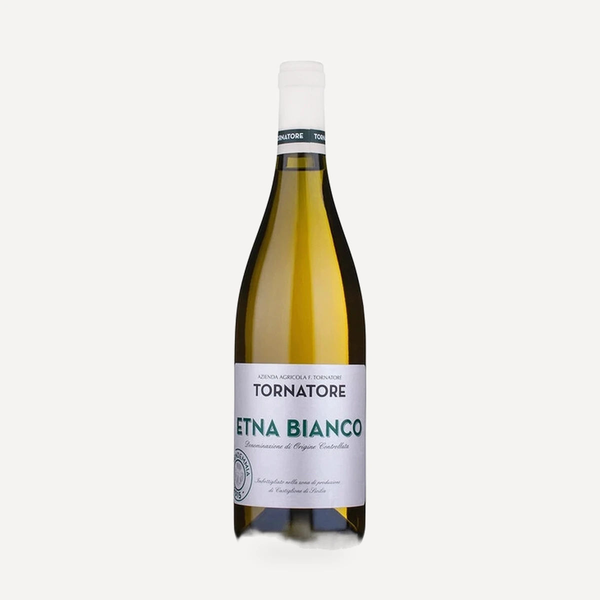 Etna Bianco DOC wine — Tornatore winery — Dionysus