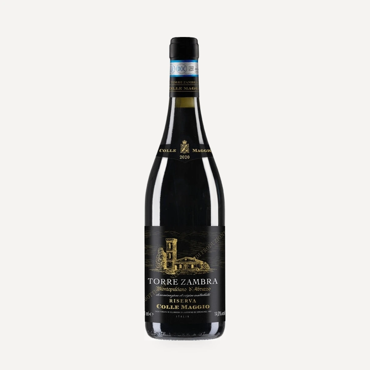 Colle Maggio Montepulciano d'Abruzzo Riserva DOC wine — Torre Zambra winery — Dionysus
