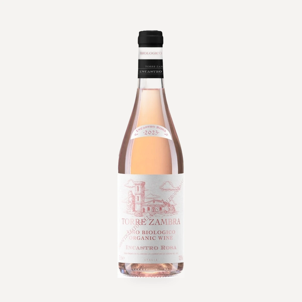 Incastro Rosa Terre de Chieti IGT wine — Torre Zambra winery — Dionysus