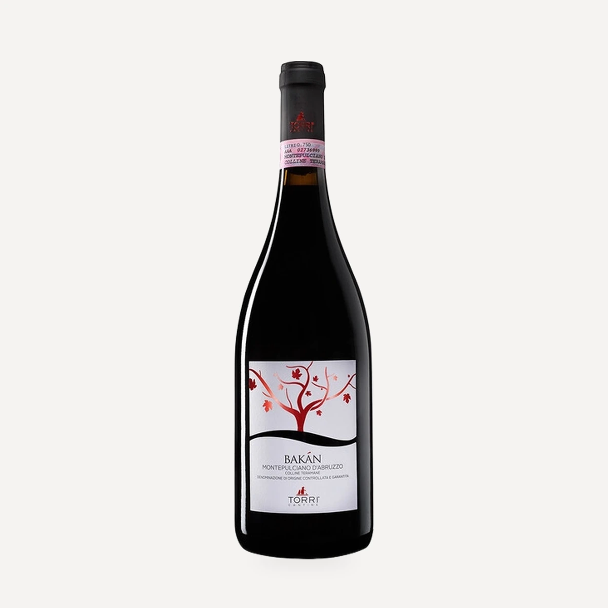 Bakan Montepulciano d'Abruzzo Colline Teramane DOCG wine — Torri Cantine winery — Dionysus