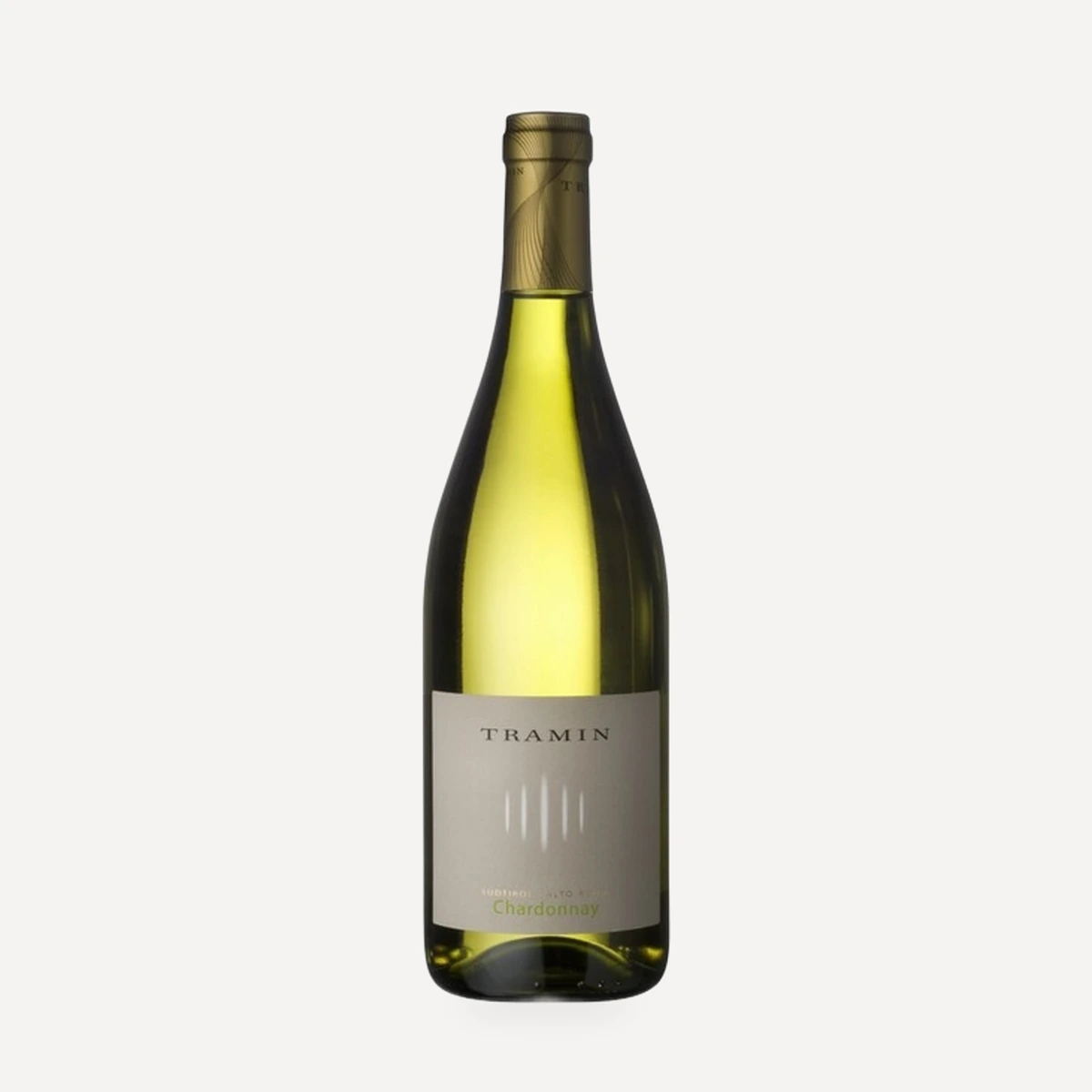 CHARDONNAY Alto Adige DOC wine — Tramin winery — Dionysus