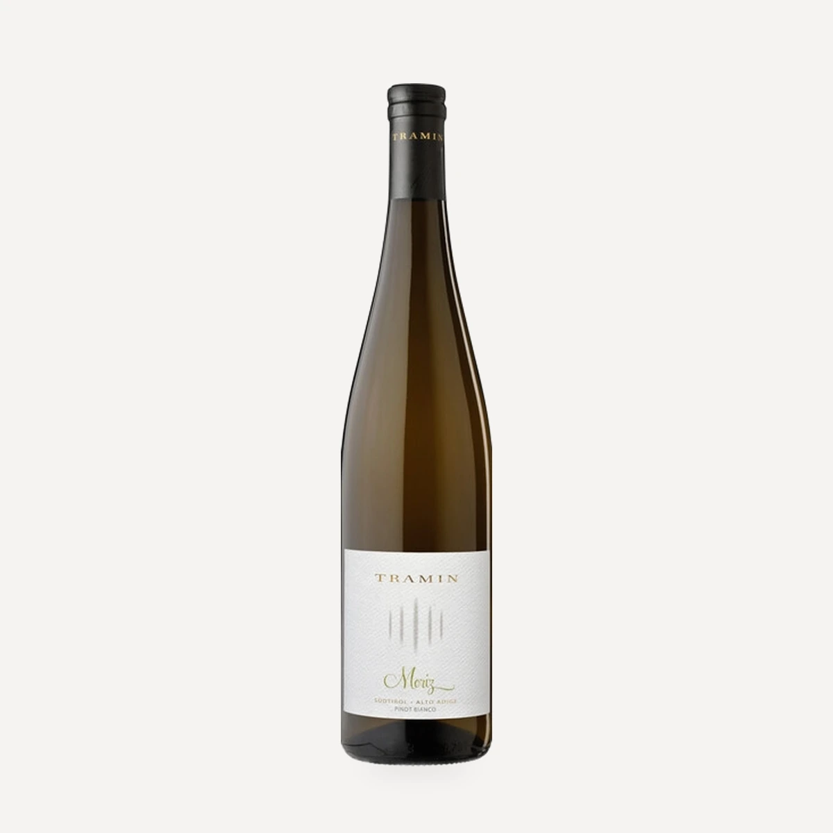 MORIZ Alto Adige Pinot Bianco DOC wine — Tramin winery — Dionysus