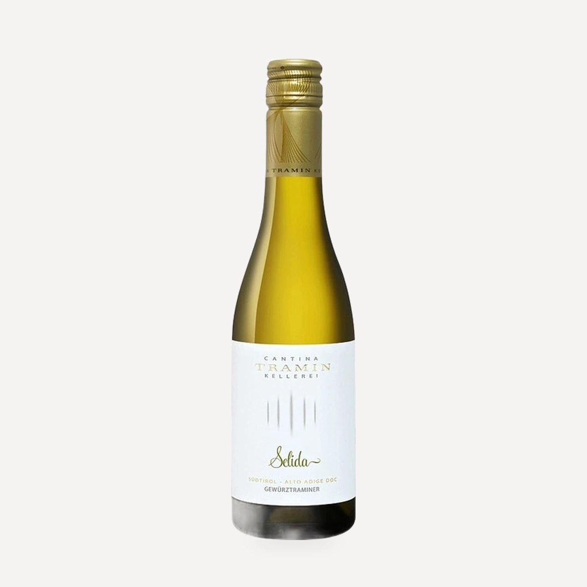 SELIDA Alto Adige Gewürztraminer DOC wine — Tramin winery — Dionysus
