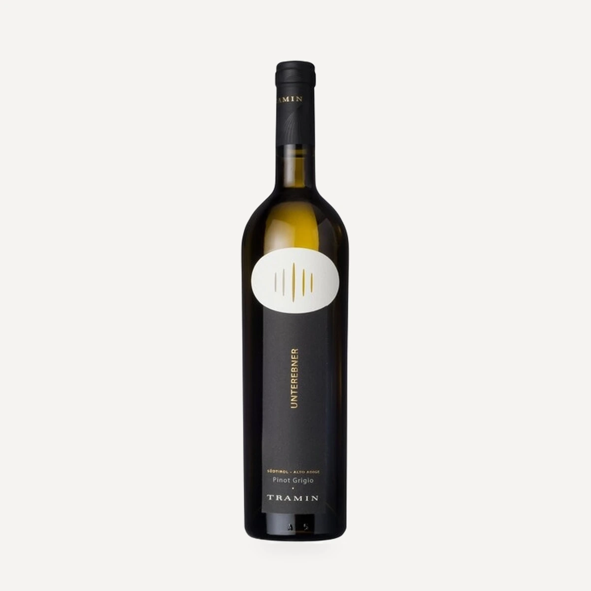 UNTEREBNER Alto Adige Pinot Grigio wine — Tramin winery — Dionysus