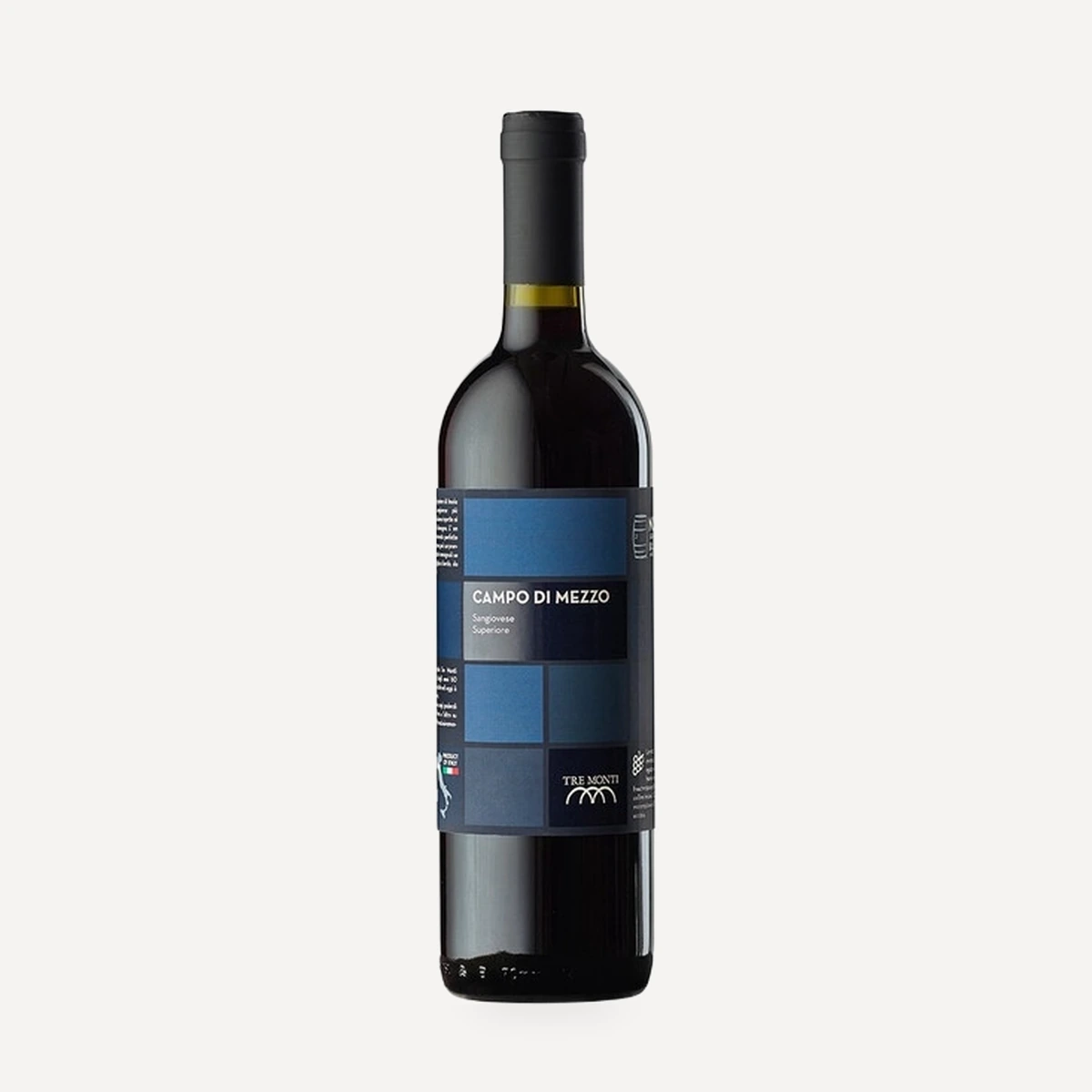 Campo di Mezzo Sangiovese di Romagna Superiore DOC wine — Tre Monti winery — Dionysus