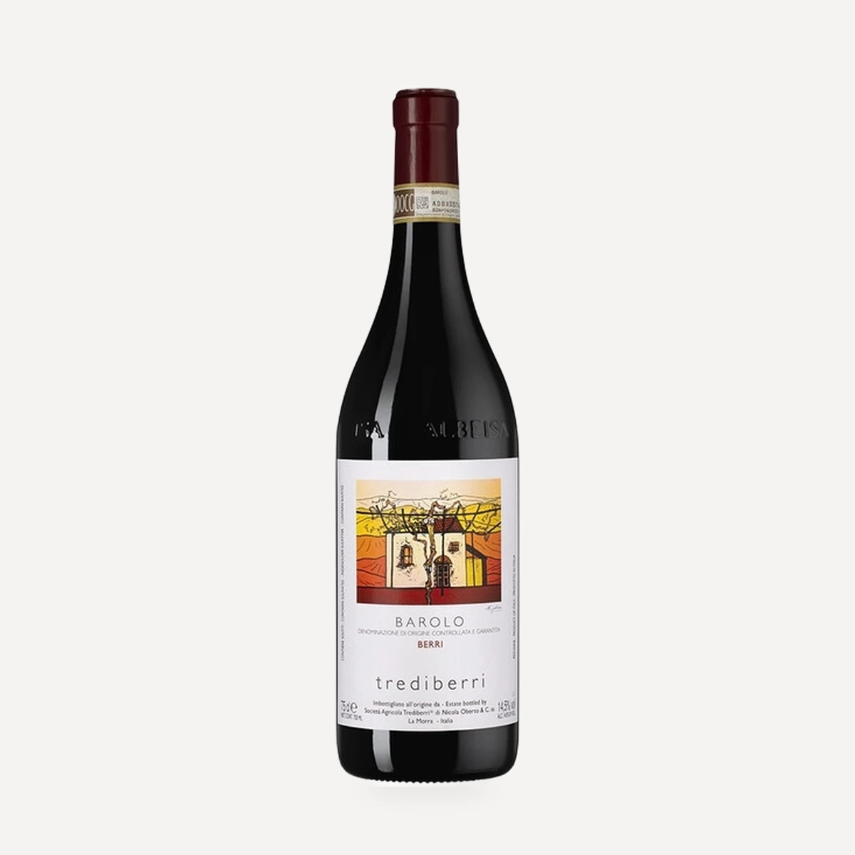 Barolo Berri DOCG wine — Trediberri winery — Dionysus