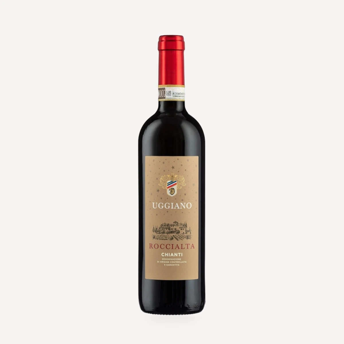 Roccialta Chianti DOCG wine — Uggiano winery — Dionysus
