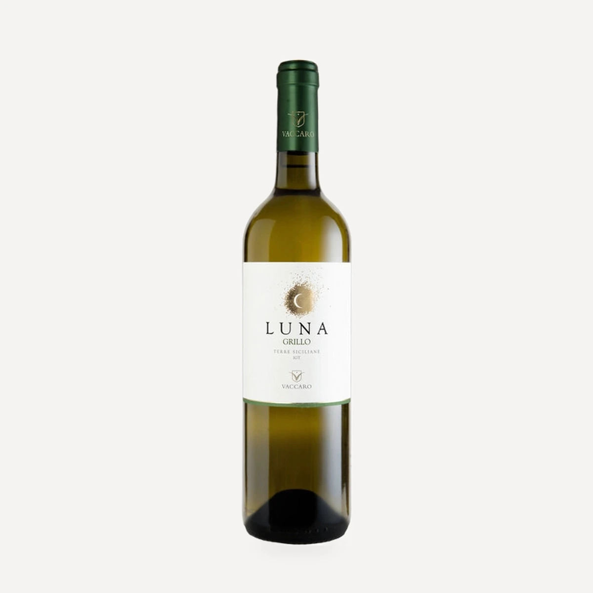 Luna Grillo Sicilia DOC wine — Vaccaro winery — Dionysus