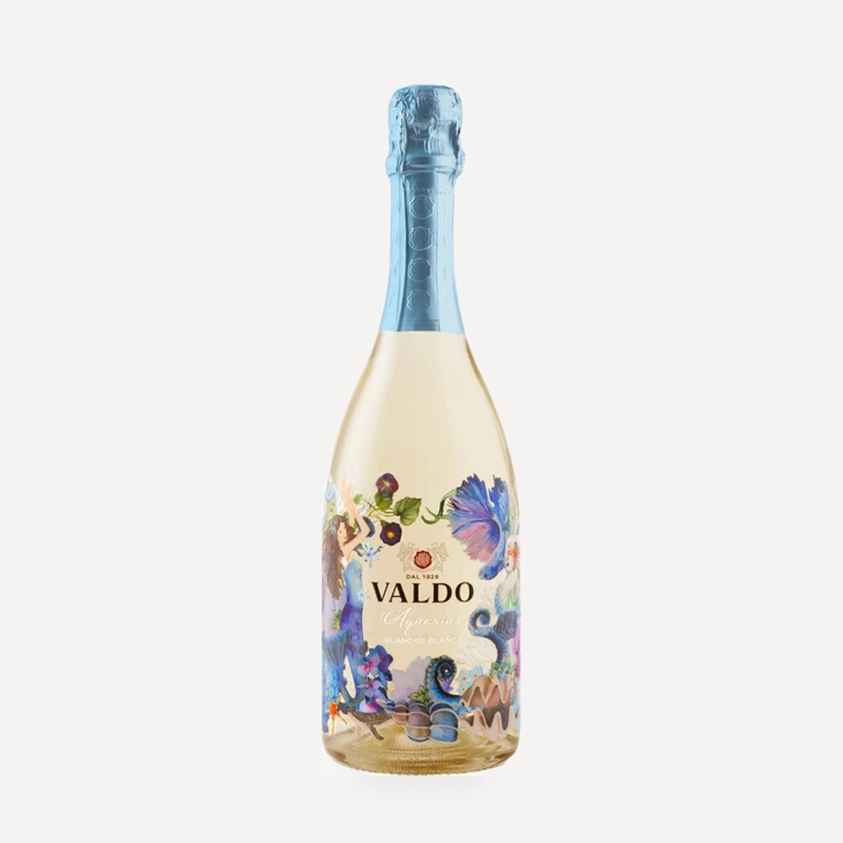 Aquarius Blanc de Blancs Extra Dry wine — Valdo winery — Dionysus