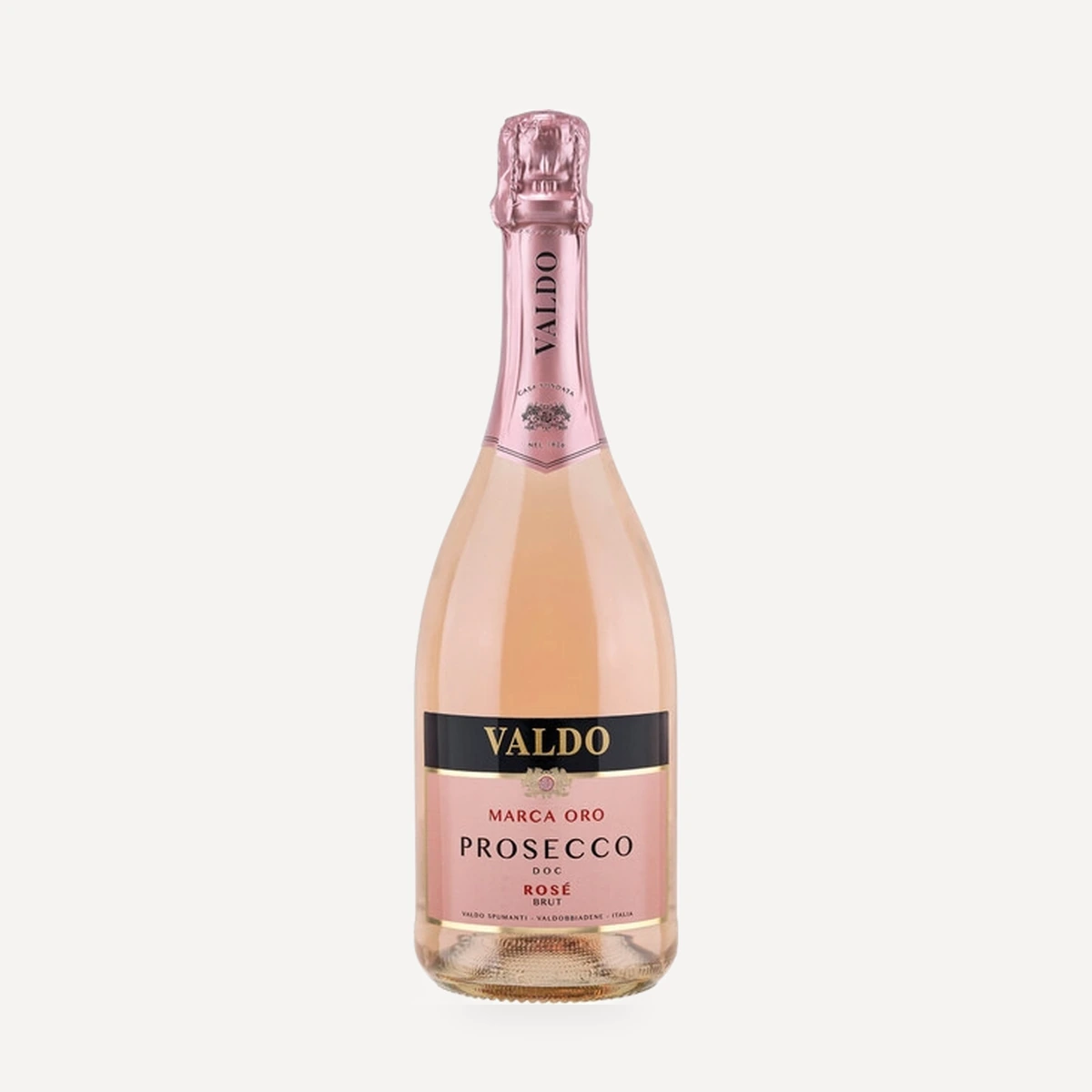Marca Oro Prosecco Rose Brut DOC wine — Valdo winery — Dionysus