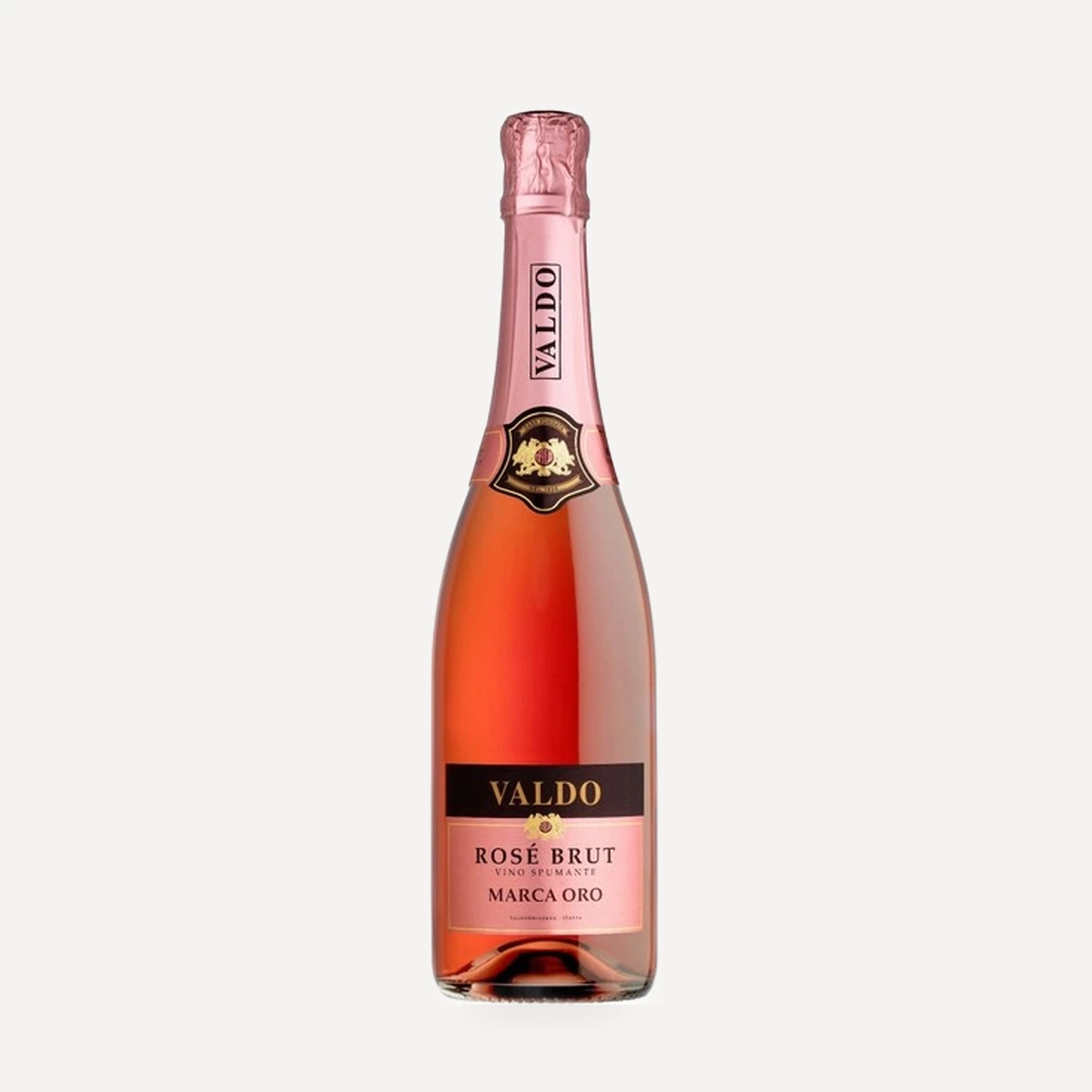 Marca Oro Rose Brut wine — Valdo winery — Dionysus