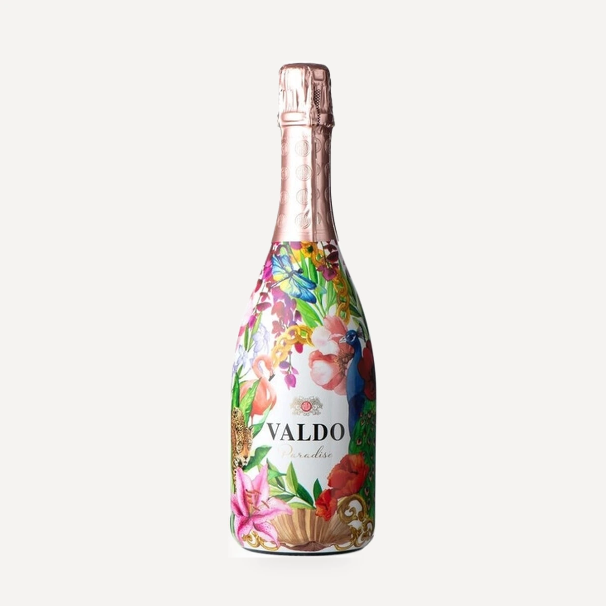 Paradise Rose Brut wine — Valdo winery — Dionysus