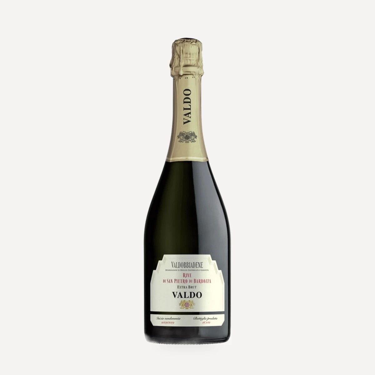 Rive di San Pietro di Barbozza Valdobbiadene Extra Brut DOCG wine — Valdo winery — Dionysus