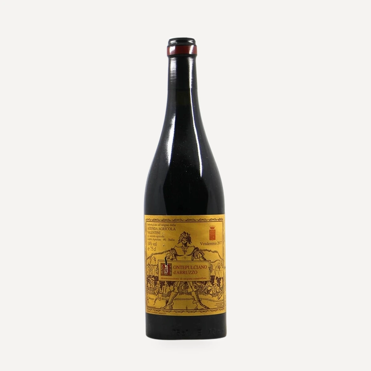 Montepulciano d'Abruzzo DOC wine — Valentini winery — Dionysus