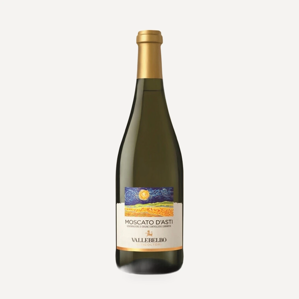 Viticoltori Moscato d'Asti DOCG wine — Vallebelbo winery — Dionysus