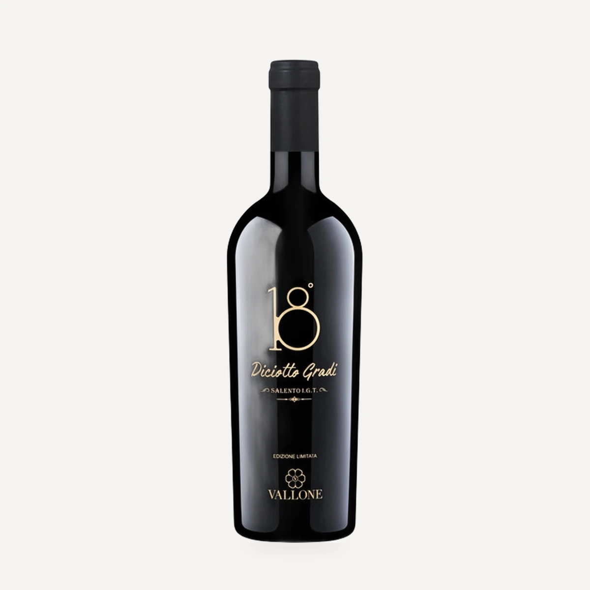 Diciotto Gradi Edizione Limitata Salento IGT wine — Vallone winery — Dionysus