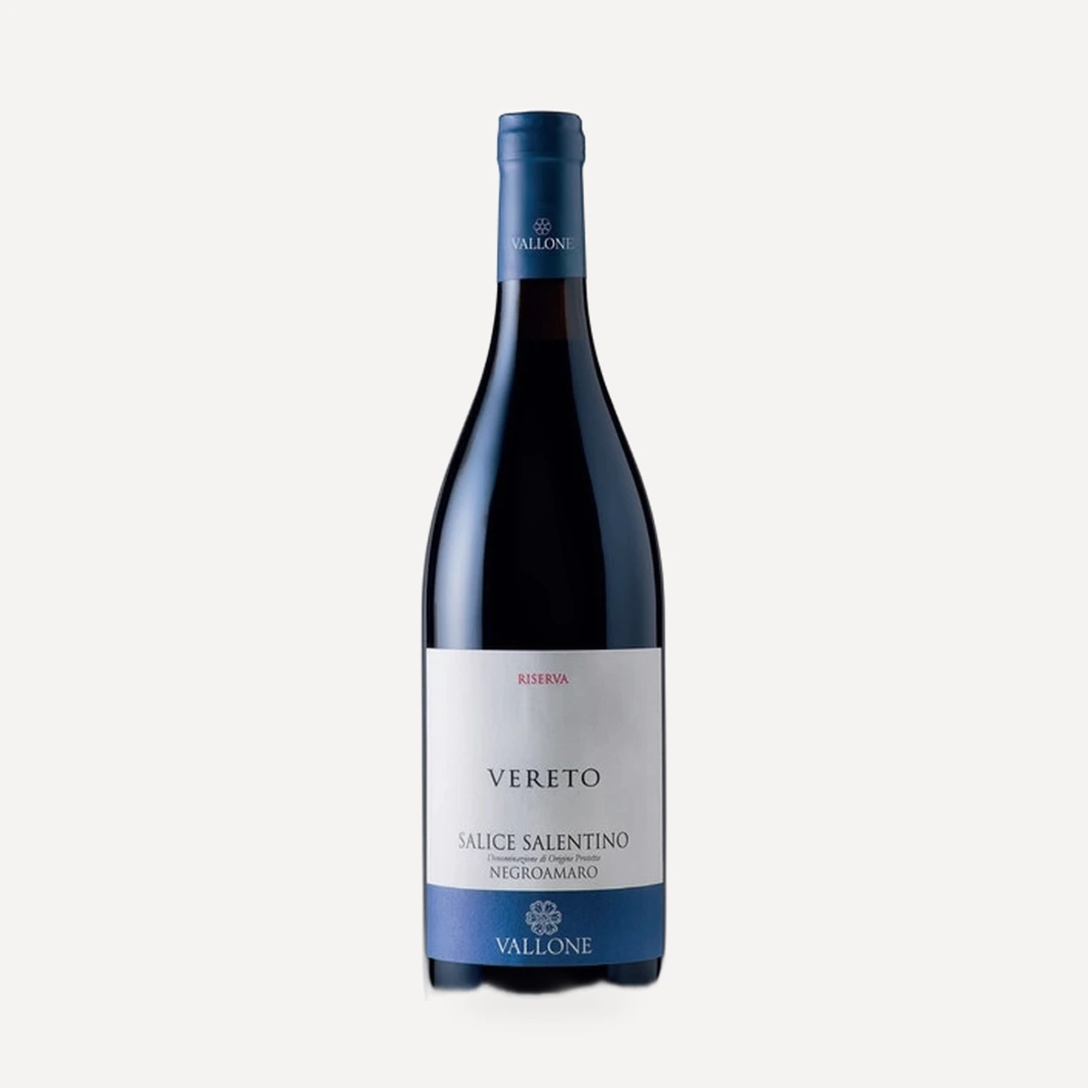 Vereto Riserva Negroamaro Salice Salentino DOP wine — Vallone winery — Dionysus