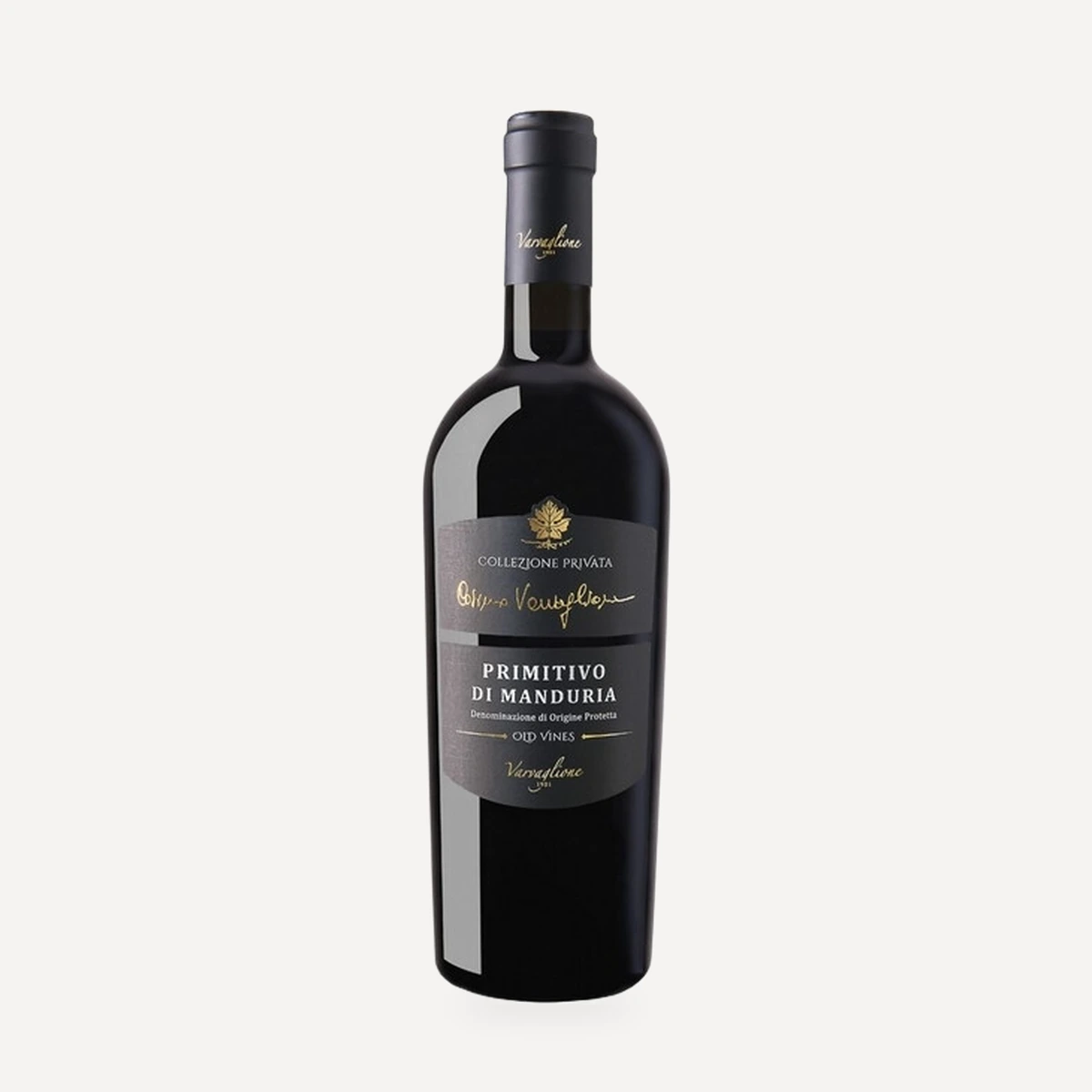 Cosimo Collezione Privata Primitivo di Manduria DOP wine — Varvaglione winery — Dionysus