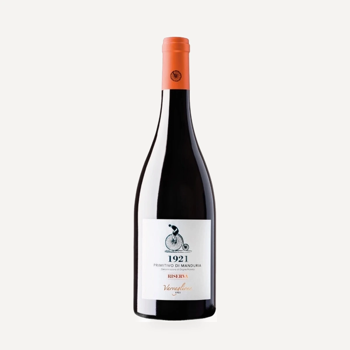 Primitivo di Manduria Riserva DOP wine — Varvaglione winery — Dionysus