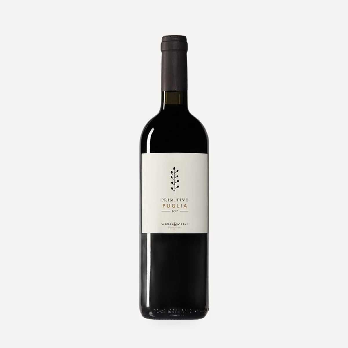 Primitivo Puglia IGP wine — Varvaglione winery — Dionysus