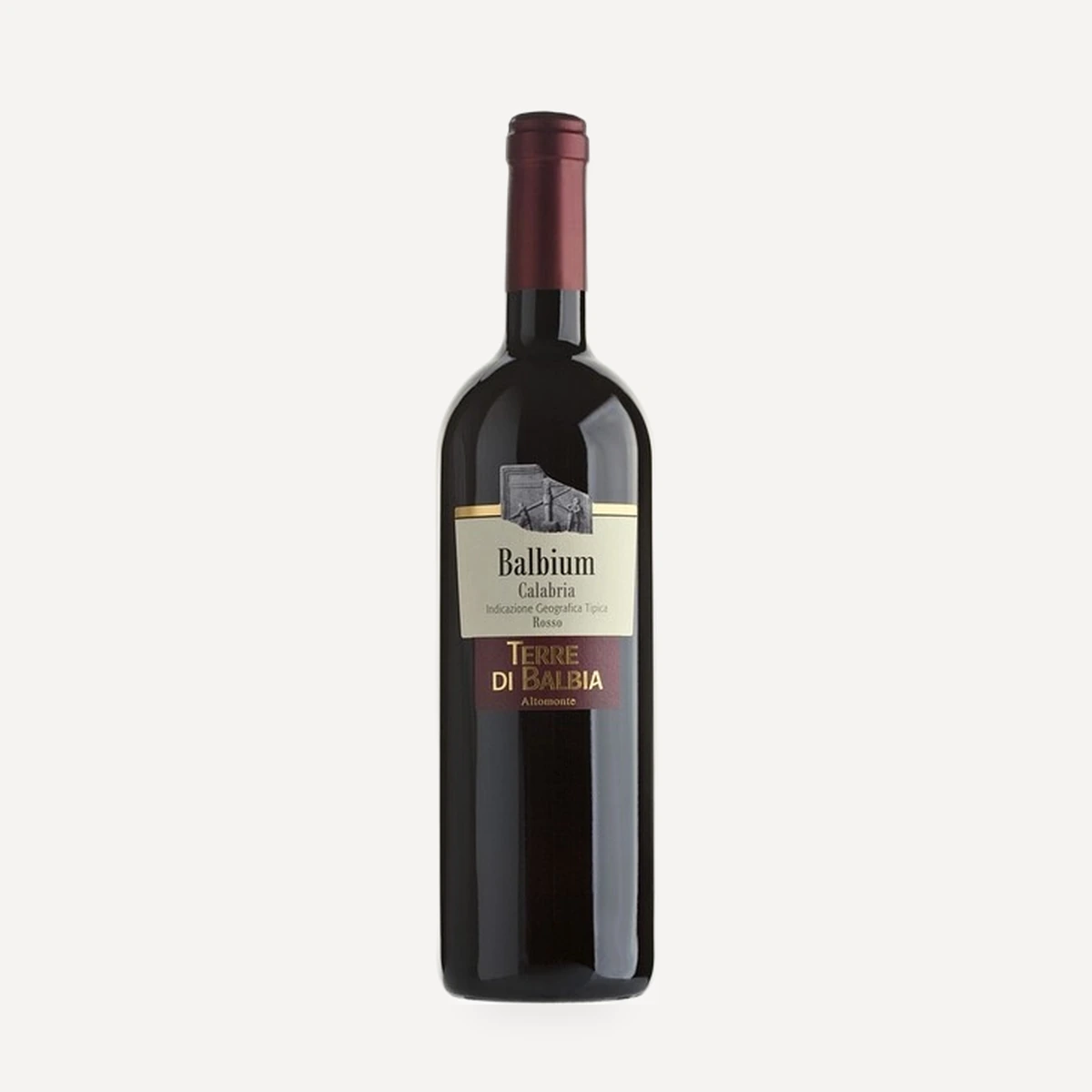 Balbium Calabria IGT wine — Venica winery — Dionysus