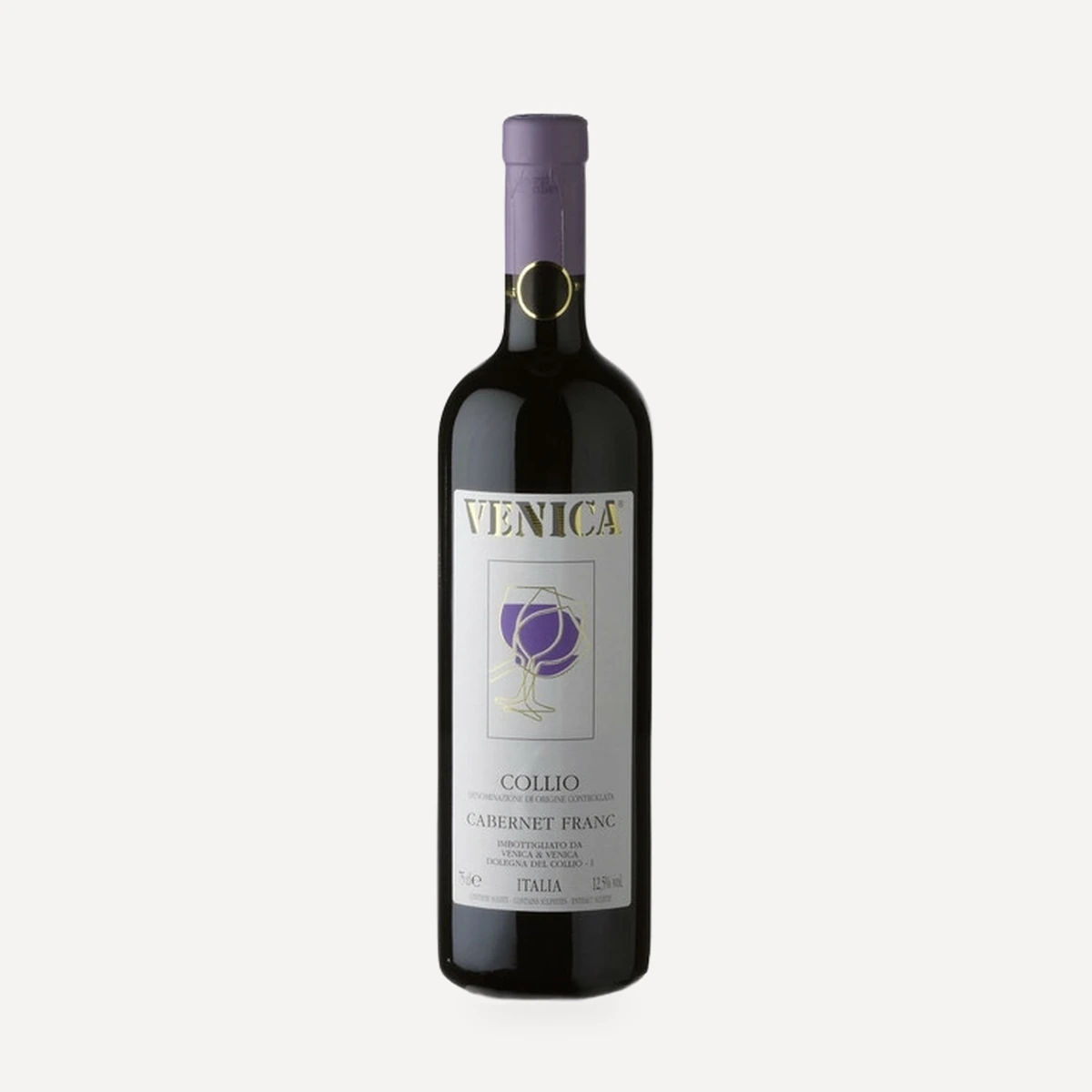 Cabernet Franc Collio DOC wine — Venica winery — Dionysus