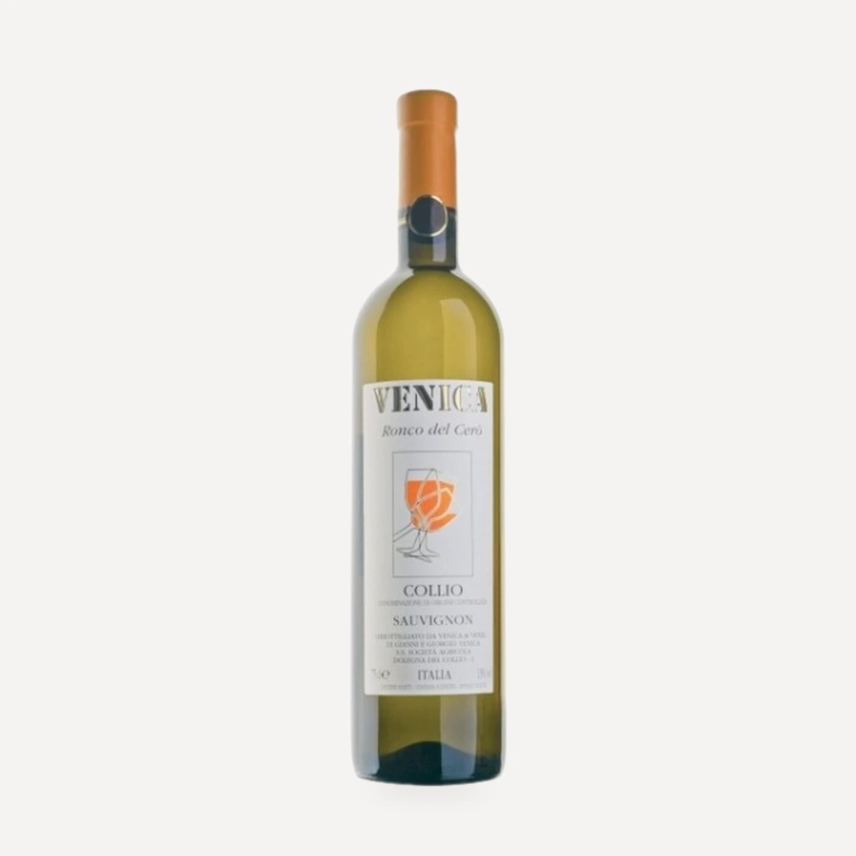 Ronco del Cerò • Sauvignon Collio DOC wine — Venica winery — Dionysus