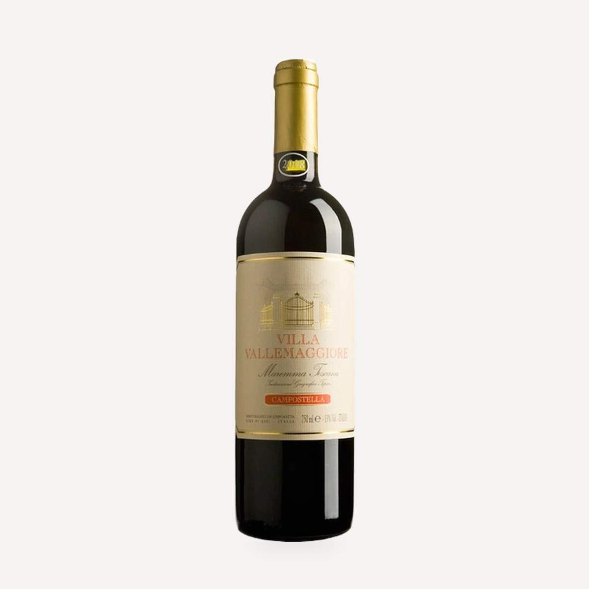 Villa Vallemaggiore Campostella Maremma Toscana IGT wine — Vicchiomaggio winery — Dionysus