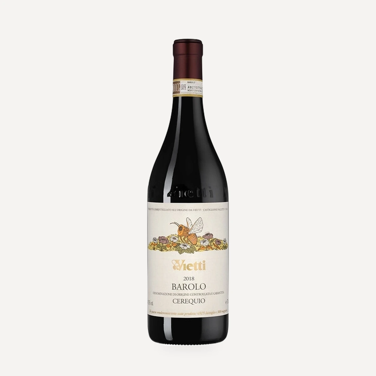 Barolo Cerequio wine — Vietti winery — Dionysus
