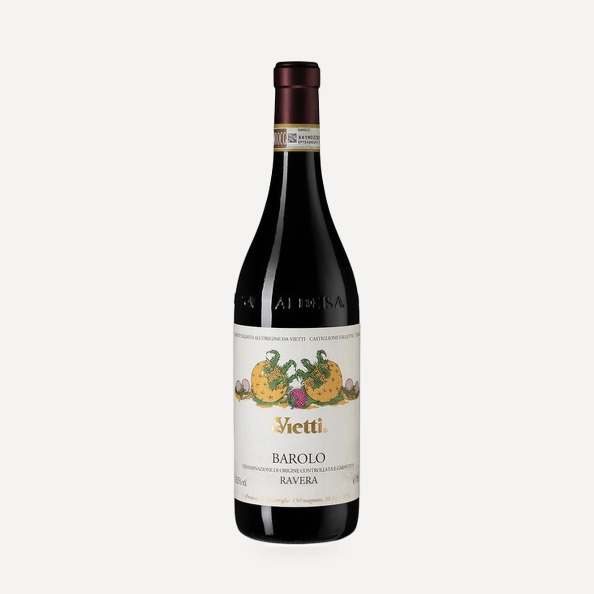 Barolo Ravera wine — Vietti winery — Dionysus