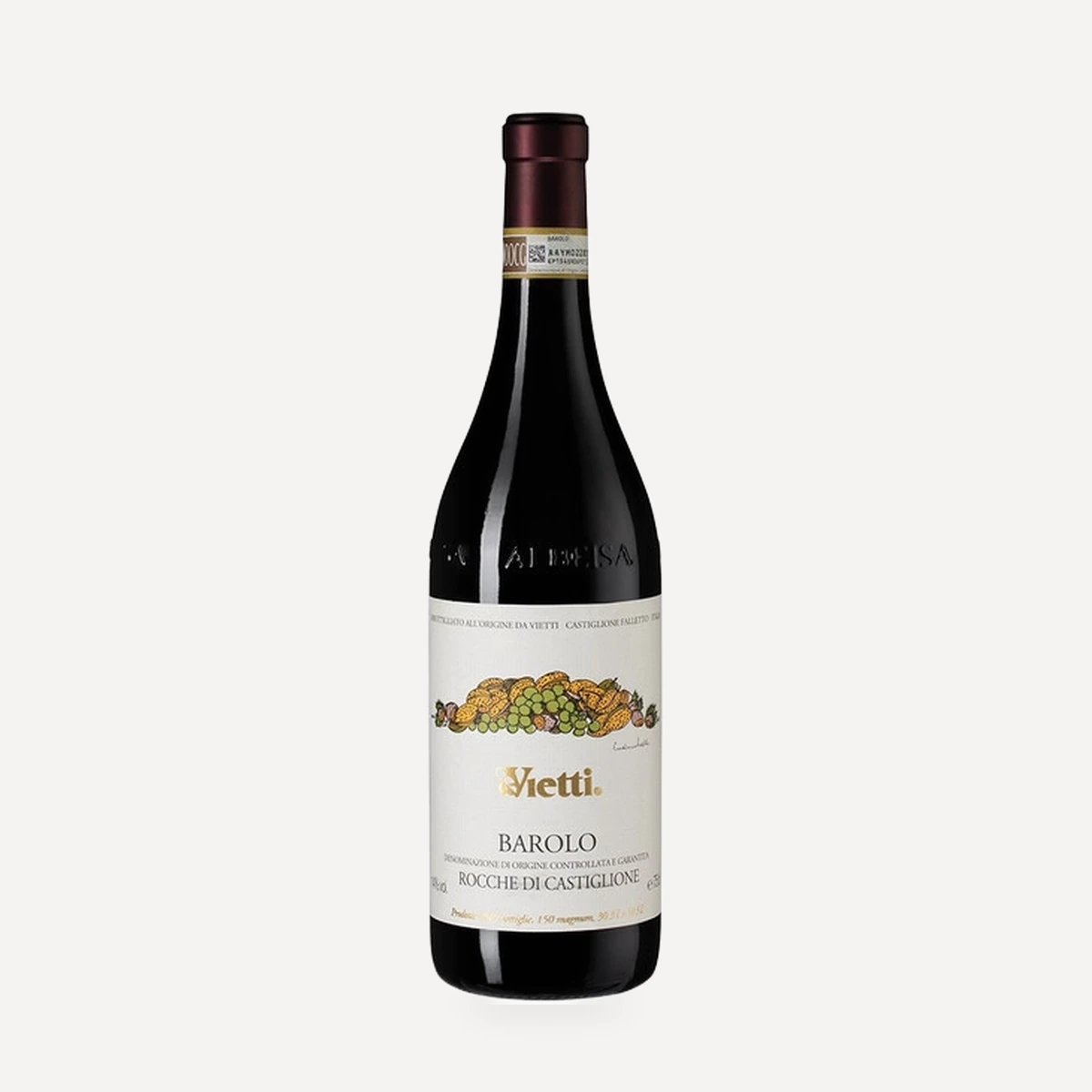 Barolo Rocche di Castiglione wine — Vietti winery — Dionysus